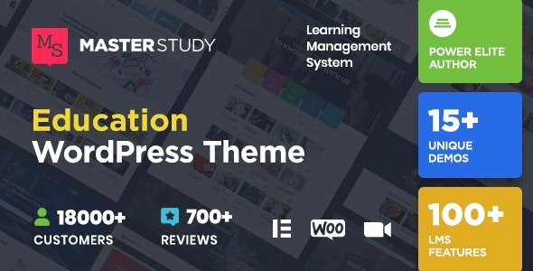 Masterstudy Education – LMS WordPress Theme