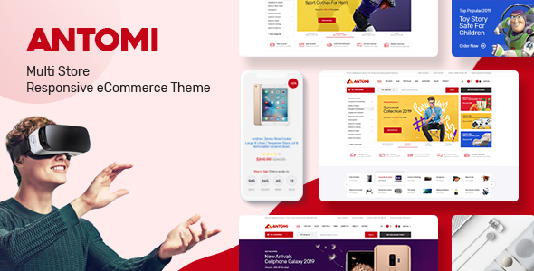 Antomi – Multipurpose Theme for WooCommerce WordPress